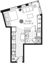 Studio E N-1206 floor plan